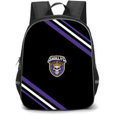 Skull FC Backpack School Bag StudentPack - Skull FC Large Logo With Stripe