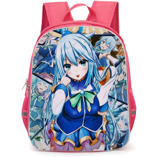 KonoSuba Aqua Backpack StudentPack - Aqua Collage Art