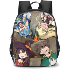 KonoSuba Backpack StudentPack - Characters Camp Fire