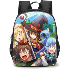 KonoSuba Backpack StudentPack - Characters Grass Crawled Out
