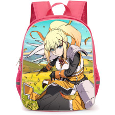 KonoSuba DarknessBackpack StudentPack - Darkness Sword Attack Mountain Background