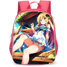 KonoSuba Iris Stylish Backpack StudentPack - Iris Stylish Sit At Wood Cabin