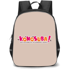 KonoSuba Backpack StudentPack - Konosuba Word Art
