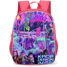 K-Pop Demon Hunters Backpack StudentPack - Character Collage Cartoon Art Huntrix
