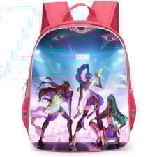 K-Pop Demon Hunters Backpack StudentPack - Character Illustration Art Cartoon Art Back Huntrix