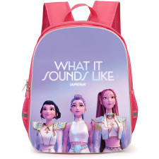 Kpop Demon Hunters Backpack School Bag StudentPack - Kpop Demon Hunters What It Sounds Like Poster