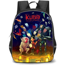 Kubo and the two strings Backpack StudentPack - Characters Portrait Blue Background