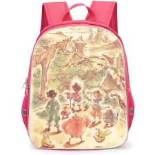 Ni No Kuni Backpack School Bag StudentPack - Ni No Kuni Sketch Retro Art Series Poster
