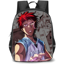 Kuroko's Basketball Akashi Seijuro Backpack StudentPack - Akashi Seijuro Portrait Comic Art Background