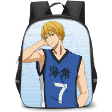 Kuroko's Basketball Kise Ryota Backpack StudentPack - Kise Ryota Portrait Blue Background
