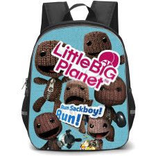 LittleBigPlanet Sackboy Backpack School Bag StudentPack - Run Sackboy Phrase Poster