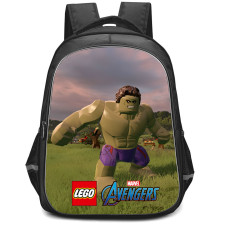 LEGO Marvel Avengers Hulk Backpack StudentPack - Hulk Standing On Grass Poster