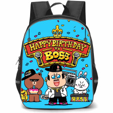 Lines Friends Boss Backpack StudentPack - Boss Celebration Birthday