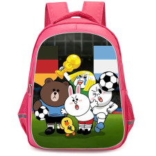Lines Friends Backpack StudentPack - Lines Friends Germany Vs Argentia Poster