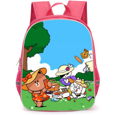 Lines Friends Backpack StudentPack - Lines Friends Girls Dayout And Selfie Poster