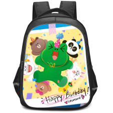 Lines Friends Leonard Backpack StudentPack - Leonard Happy Birthday Card