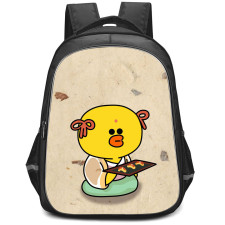 Lines Friends Sally Backpack StudentPack - Sally Serving Food Poster