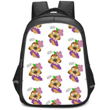 The Lion King Backpack StudentPack - The Lion King Hula Hula Pattern Art