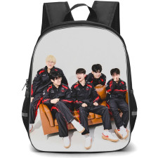 T1 Backpack StudentPack - T1 Black Tracksuit Sitting On The Couch