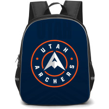 Utah Archers Backpack School Bag StudentPack - Logo Navy Poster