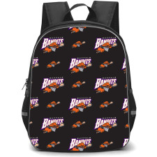 Buffalo Bandits Backpack School Bag StudentPack - Logo Pattern Gray Background