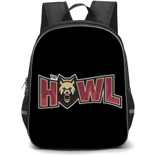 Oshawa FireWolves Backpack School Bag StudentPack - Howl Wordmark Logo