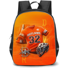 Denver Outlaws Backpack School Bag StudentPack - Logo Jersey Poster