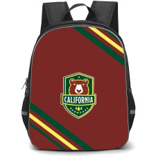 California Redwoods Backpack School Bag StudentPack - Large Logo With Stripe