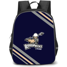Calgary Roughnecks Backpack School Bag StudentPack - Large Logo With Stripe