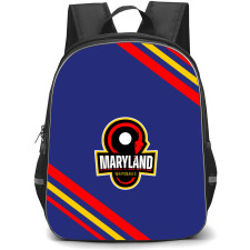 Maryland Whipsnakes Backpack School Bag StudentPack - Large Logo With Stripe