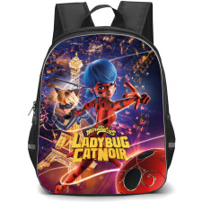 Ladybug And Cat Noir The Movie Backpack StudentPack - Battle In Paris