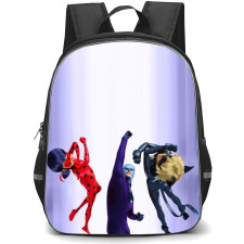 LadyBug Hawk Moth School Backpack StudentPack - Hawk Moth Punching Illustration