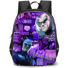 LadyBug Hawk Moth School Backpack StudentPack - Hawk Moth Stay Wild Collage