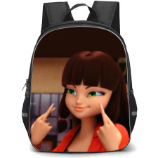 LadyBug Lila Rossi School Backpack StudentPack - Lila Rossi Side Portrait