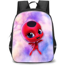 LadyBug Tikki School Backpack StudentPack - Tikki Portrait Sky Background