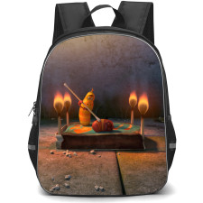 Larva Yellow Backpack StudentPack - Yellow's Revenge
