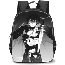 Our Last Crusade Or The Rise Of A New World Iska Backpack StudentPack - Iska Grayscale Anime Art Poster