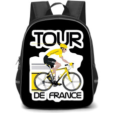 Le Tour De France Backpack School Bag StudentPack - Le Tour De France Logo Illustration Art Sticker