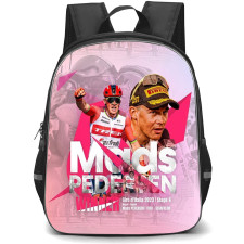 Le Tour De France Mads Pedersen Backpack School Bag StudentPack - Mads Pedersen Winning On Giro D Italia 2023 Graphic Art Poster