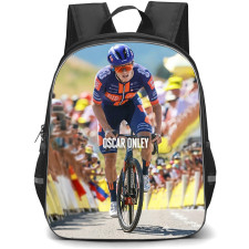 Le Tour De France Oscar Onley Backpack School Bag StudentPack - Oscar Onley Mountain Stage Cycling Poster