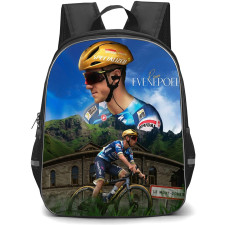 Le Tour De France Remco Evenepoel Backpack School Bag StudentPack - Remco Evenepoel Stage 10 Poster