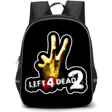 Left 4 Dead Backpack School Bag StudentPack - Left 4 Dead Game Logo Sticker
