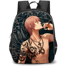 Liar Game Akiyama Shinichi Backpack School Bag StudentPack - Akiyama Shinichi Cigarette Side Portrait