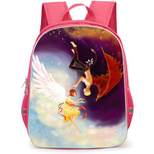 Liar Game Backpack School Bag StudentPack - Kanzaki Nao And Akiyama Shinichi Angel And Demon Poster