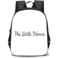 Little Prince School Backpack StudentPack - The Little Prince Logo Black White
