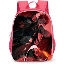 Link Click Vein Backpack School Bag StudentPack - Vein Shown Expressions and Dragon Flame Poster
