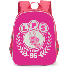 Littlest Pet Shop Bunny Backpack School Bag StudentPack - Bunny Pink Logo Series Poster