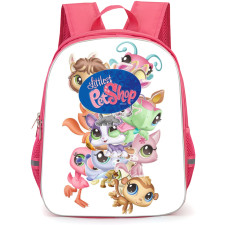 Littlest Pet Shop Backpack School Bag StudentPack - Characters Collage Series Poster