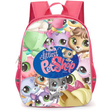 Littlest Pet Shop Backpack School Bag StudentPack - Characters Portrait Collage Series Poster