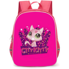 Littlest Pet Shop Backpack School Bag StudentPack - City Kitty Portrait Poster